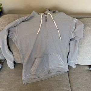 Albion stripe zip up